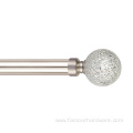 Mosaic ball finial Curtain Rod